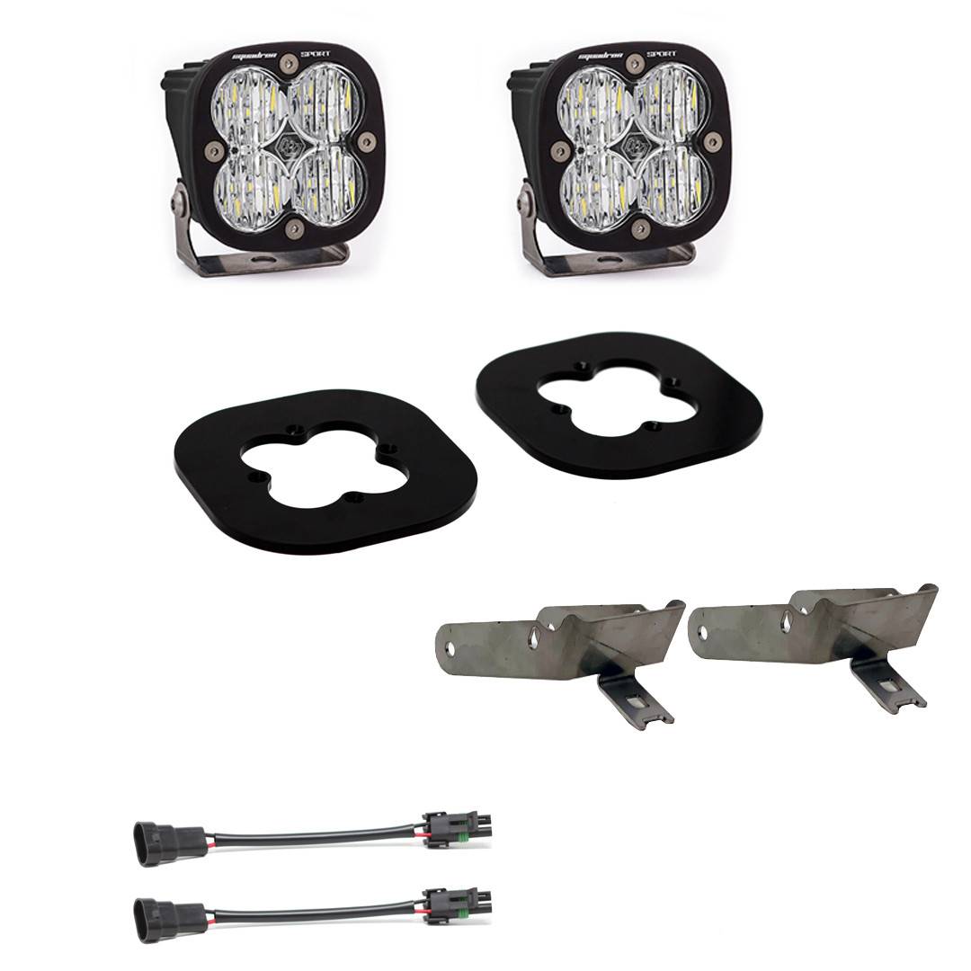 Image of Baja Designs Squadron Sport LED Fog Pocket Light Kit For 11-16 Ford F-250/F-350