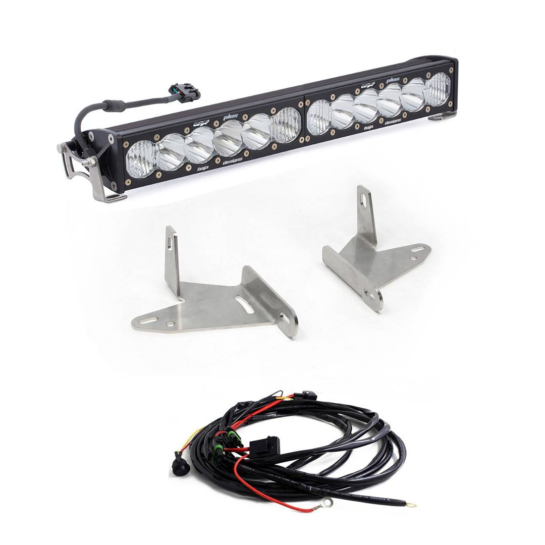 Image of Baja Designs OnX6+ 20" Amber Grille Light Kit For 2018-2021 Subaru WRX/WRX STI