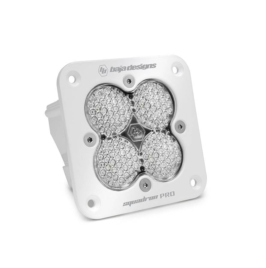 Image of Baja Designs Squadron Pro Flush Mount White Clear LED Work/Scene Light Pod