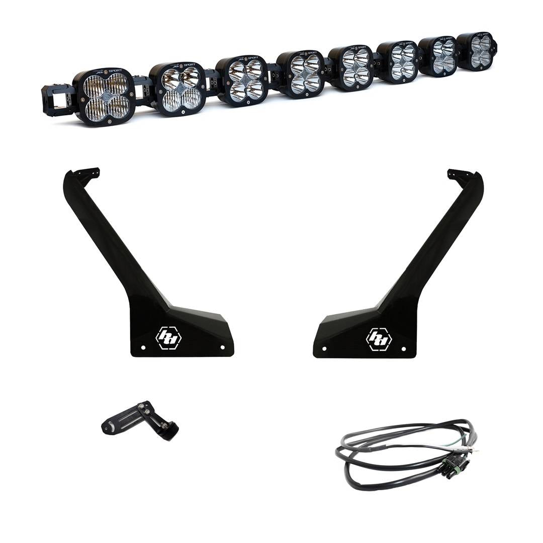 Image of Baja Designs XL Linkable Roof Mount Light Kit For 18-24 Jeep Wrangler/Gladiator