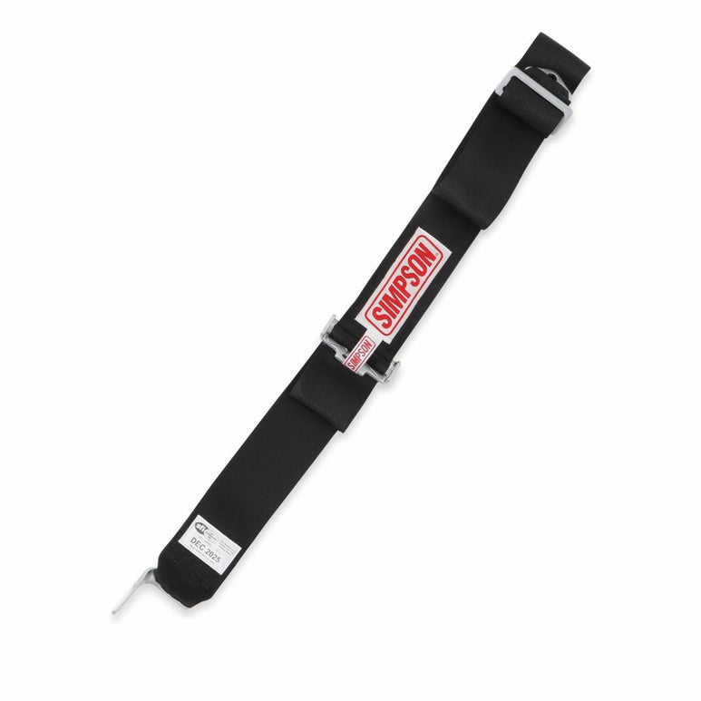 Image of Simpson Racing STD. Latch & Link 5PT. Safety Harness (Pull Up) - Black
