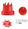 Image of MSD Red Cap/Rotor Kit - Stainless Steel Terminals - High Dielectric Strength