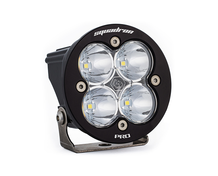 Image of Baja Designs Squadron-R Pro Black Clear LED Auxiliary Spot Light Pod