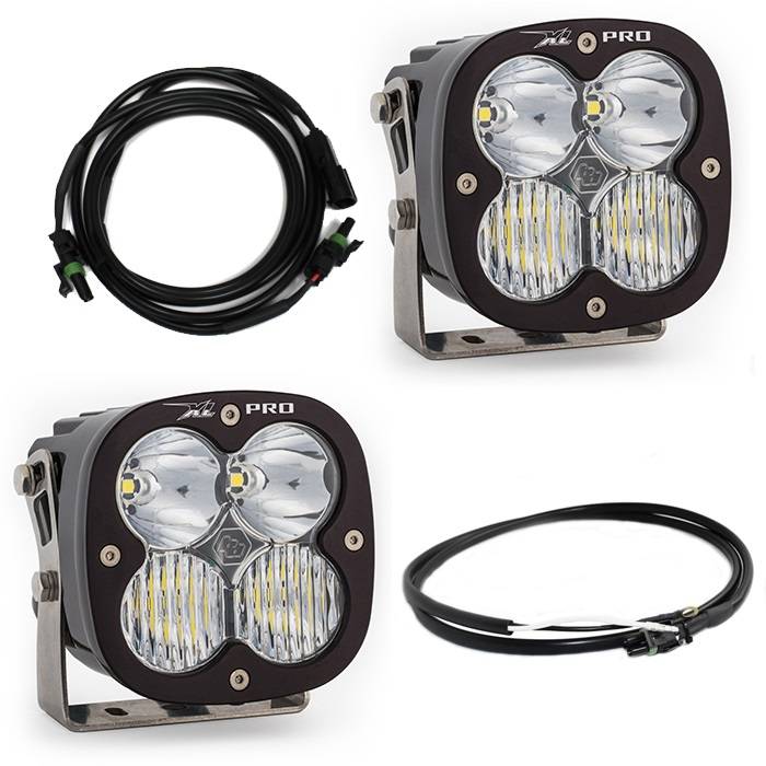 Image of Baja Designs XL Pro LED Bumper Light Kit For 19-24 Jeep Wrangler JL/Gladiator