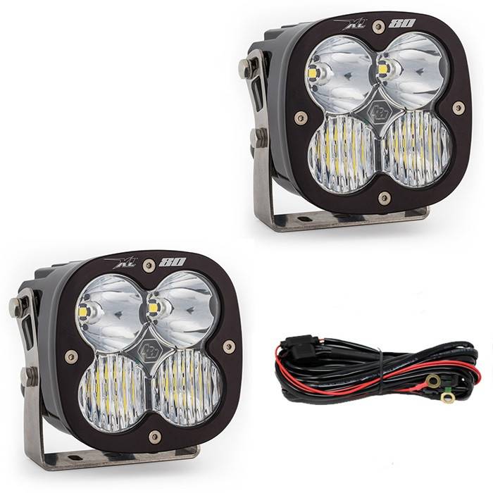 Image of Baja Designs XL80 LED Bumper Light Kit For 2019-2024 Jeep Wrangler JL/Gladiator