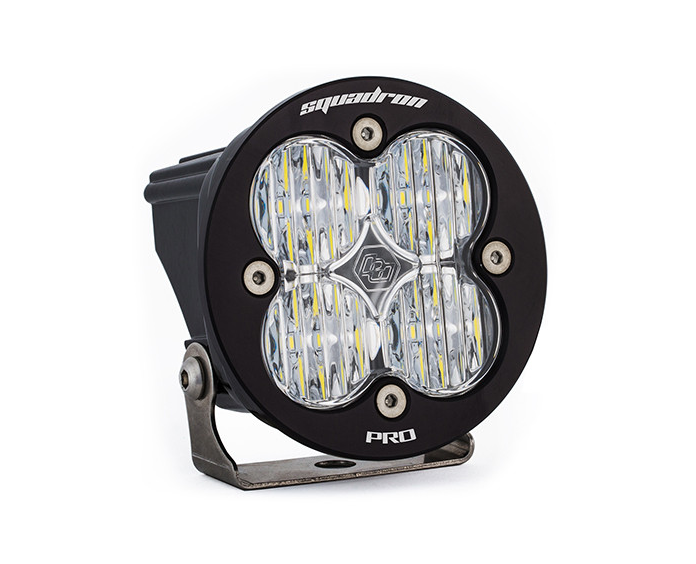 Image of Baja Designs Squadron-R Pro Black Clear LED Auxiliary Wide Cornering Light Pod