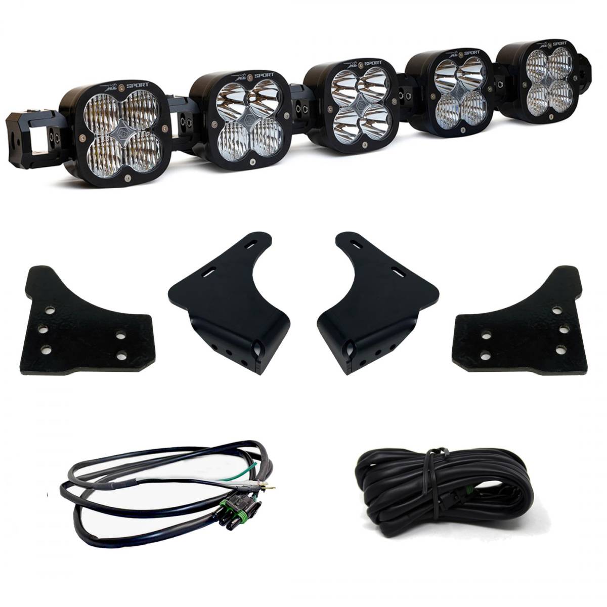Image of Baja Designs XL Linkable Bumper LED Light Kit For 2021-2023 Ford F-150