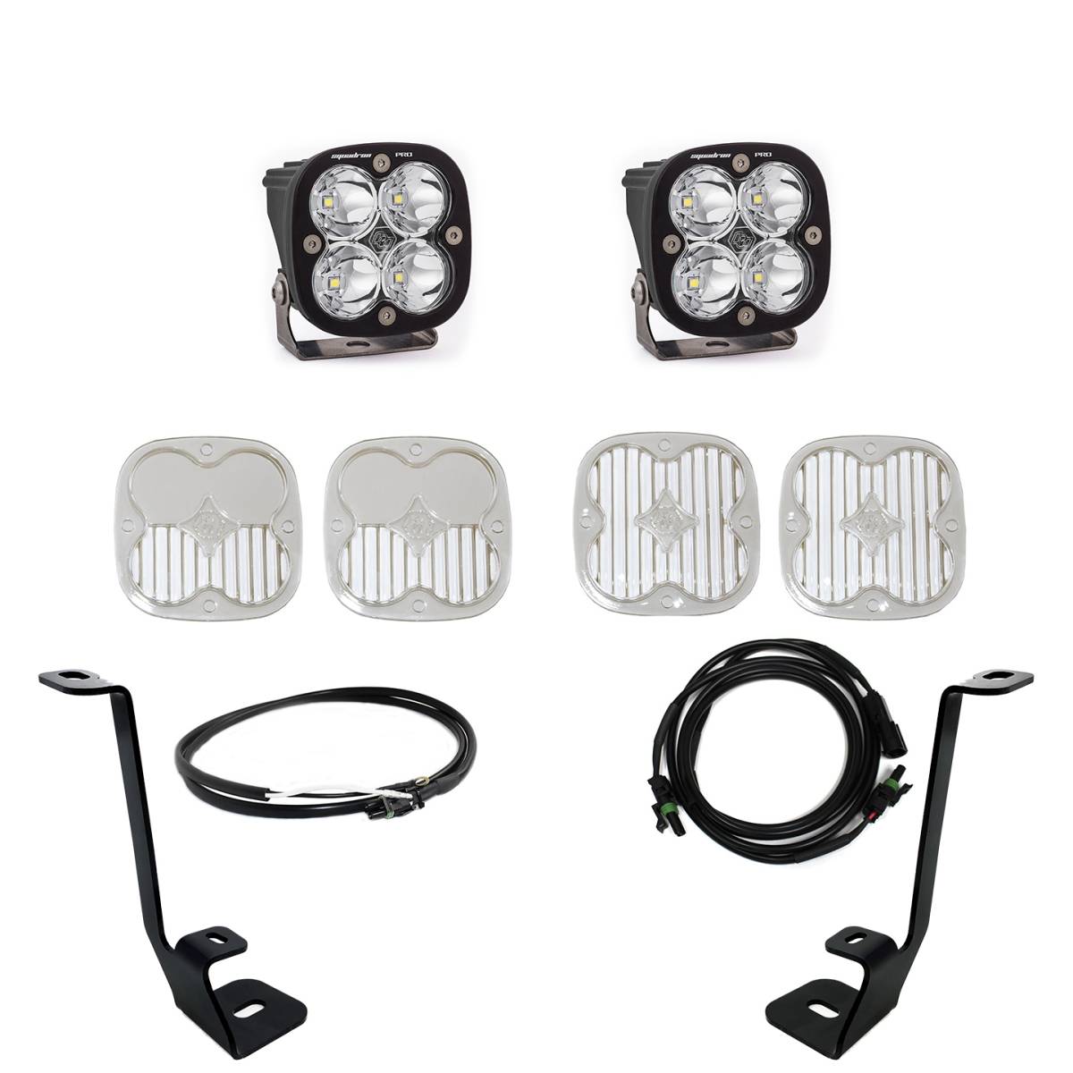 Image of Baja Designs Squadron Pro LED A-Pillar Light Kit For 2021-2022 Ford F-150