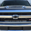 Image of Baja Designs OnX6+ 30" Grille Light Bar Kit For 2017 Chevy Silverado 2500/3500