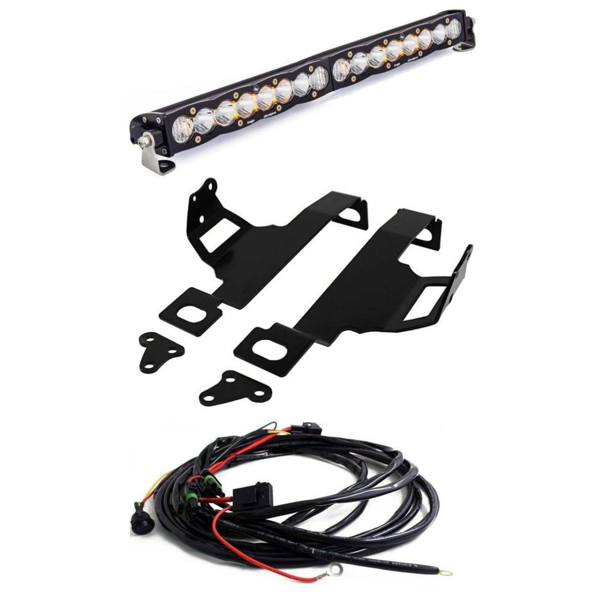 Image of Baja Designs S8 20" Bumper Light Bar Kit For 11-16 Ford F-250/F-350 Super Duty