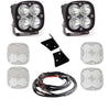 Image of Baja Designs Squadron Pro Spot LED A-Pillar Light Kit For 07-18 Jeep Wrangler JK