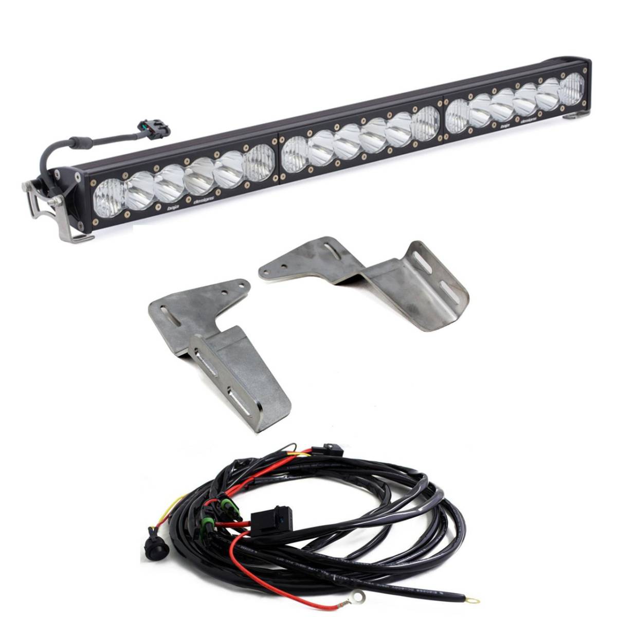 Image of Baja Designs Onx6+ 30 inch LED Bumper Light Bar Kit For 2005-2015 Toyota Tacoma