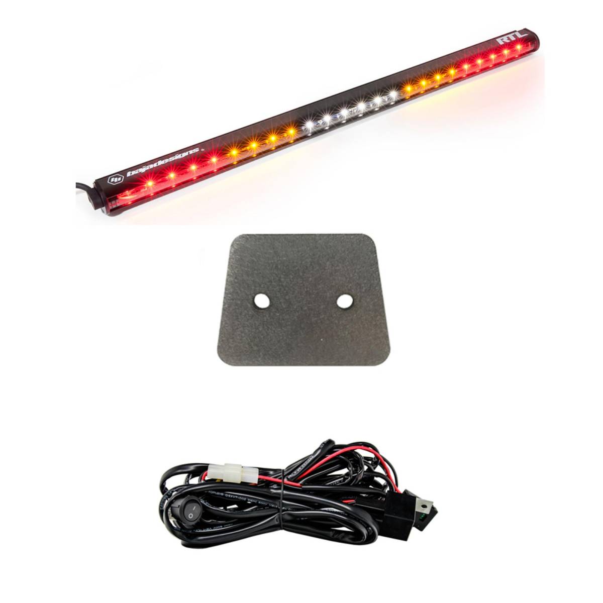 Image of Baja Designs RTL 30 Inch LED Rear Tail Light Kit For 2019-2022 Honda Talon