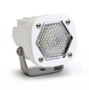 Image of Baja Designs White S1 Work/Scene Clear Lens LED Light W/ Mounting Bracket