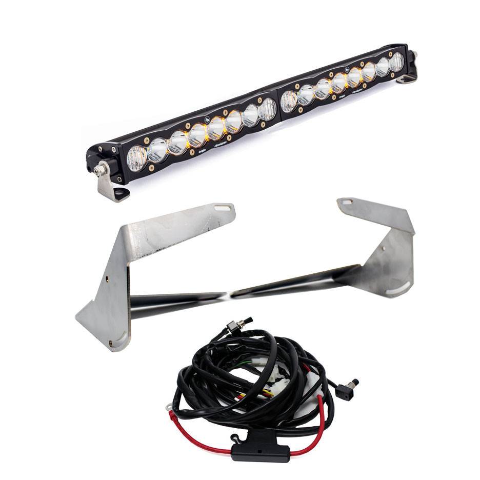 Image of Baja Designs S8 20 Inch LED Lower Grille Light Bar Kit For 19-22 Ram 2500/3500