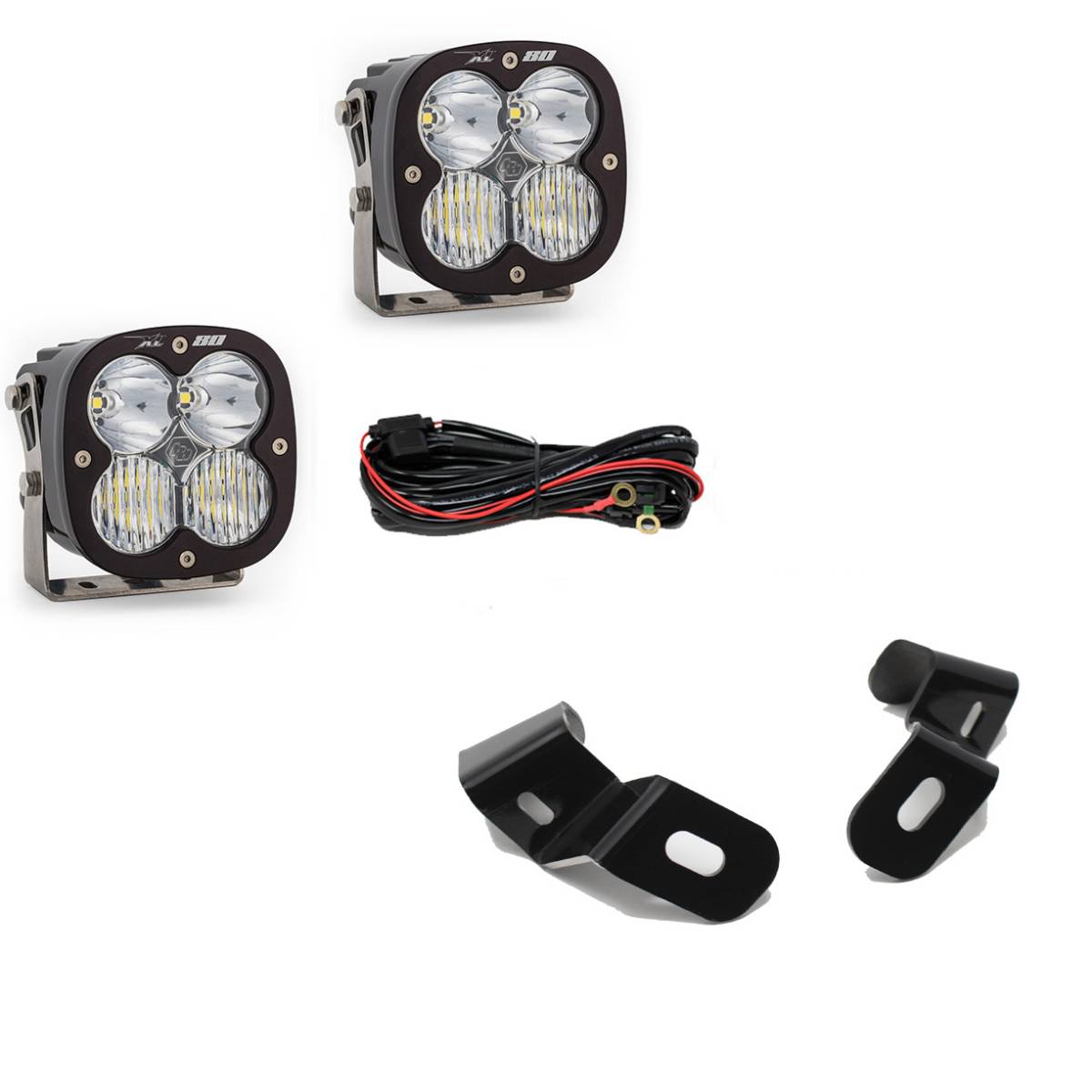 Image of Baja Designs XL80 LED A-Pillar Light Kit For 2019-2022 Ram 2500/3500