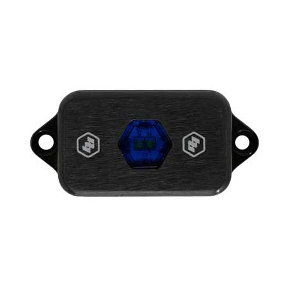 Image of Baja Designs 398048 Universal LED Rock Light Blue Waterproof