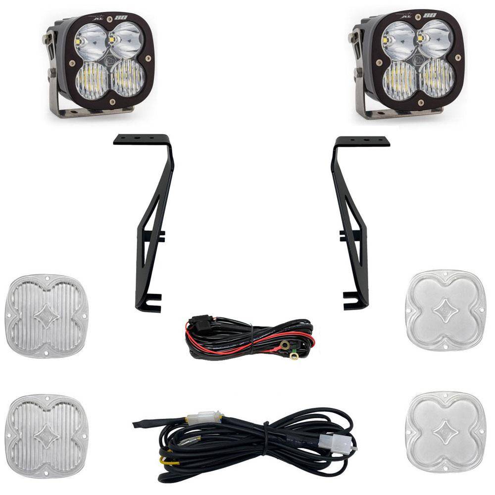 Image of Baja Designs XL80 LED A-Pillar Light Kit For 2021-2024 Ford F-150/Raptor