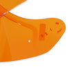 Image of Simpson Motorcycle Ghost/Speed Bandit Helmet Optional Shield - Amber