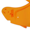 Image of Simpson Motorcycle Ghost/Speed Bandit Helmet Optional Shield - Amber
