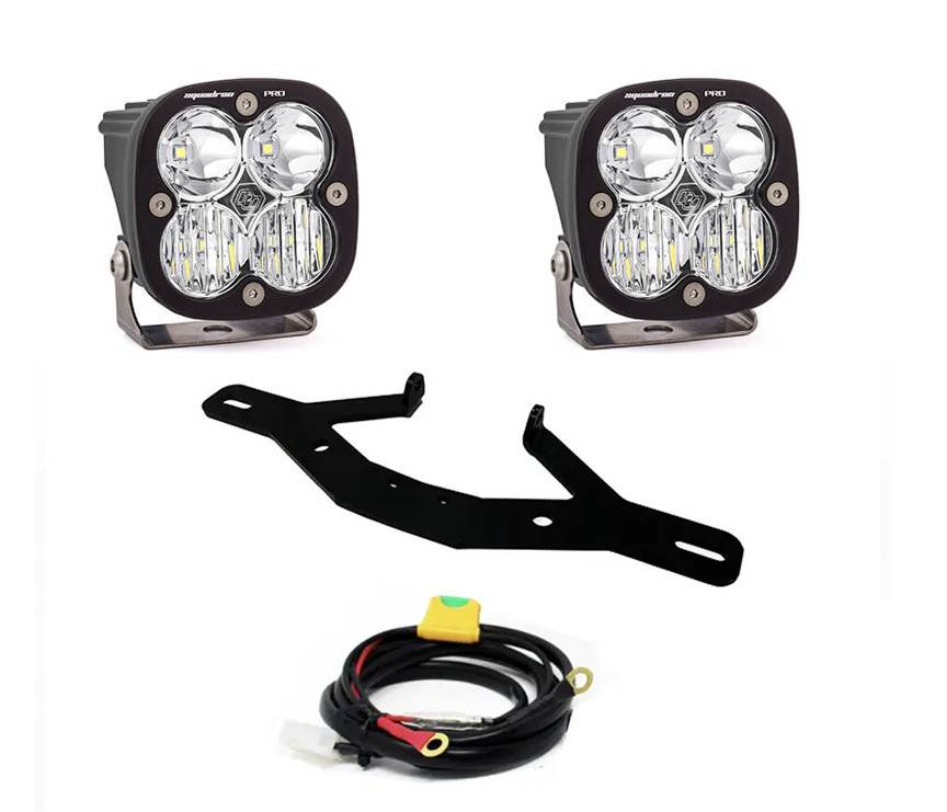 Image of Baja Designs Squadron Pro LED Frame Mount Light Kit For 19-21 KTM Adventure Bike