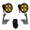 Image of Baja Designs Squadron-R SAE Amber Fog Light Kit For 2007-2009 Jeep Wrangler JK