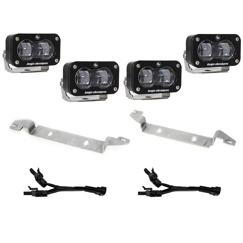 Image of Baja Designs S2 SAE OEM Fog Light Replacement Kit For 2022-2024 Toyota Tundra
