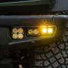 Image of Baja Designs S2 SAE Sportsman Clear/LED Fog Light Kit For 2017-2020 Ford Bronco