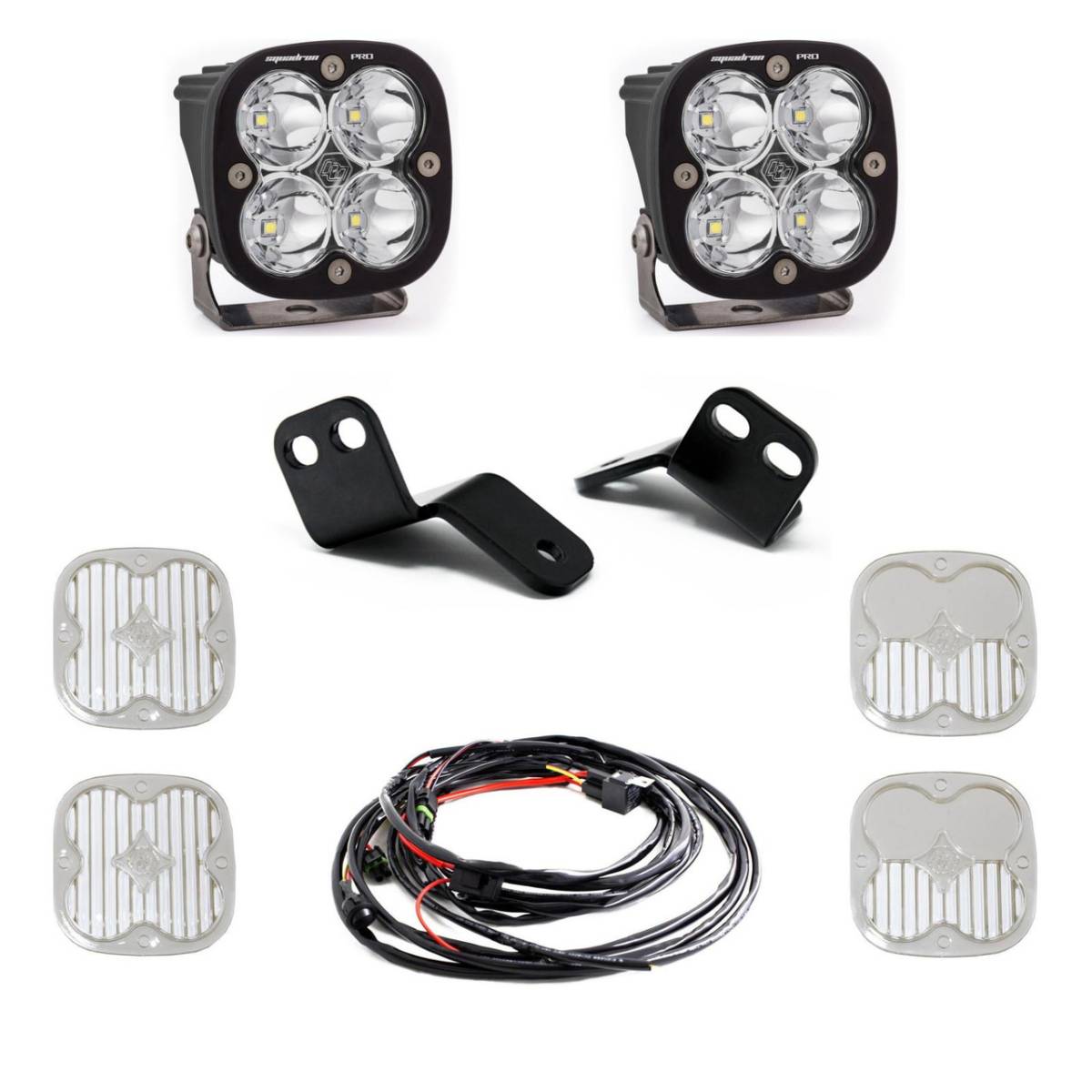 Image of Baja Designs XL Sport LED A-Pillar Light Kit For 2014-2022 Polaris RZR