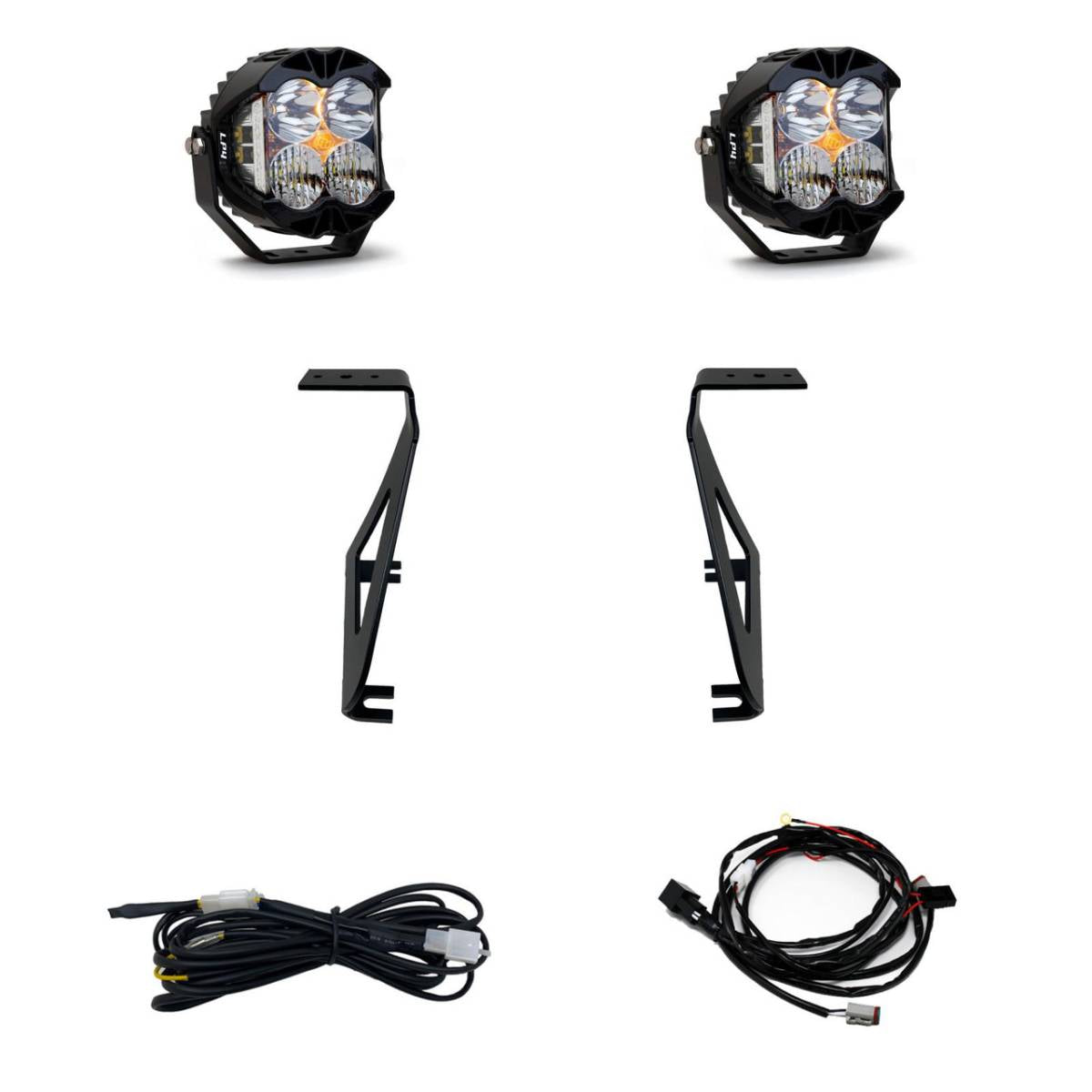 Image of Baja Designs LP4 Pro A-Pillar Light Kit For 2021-2024 Ford F-150/Raptor