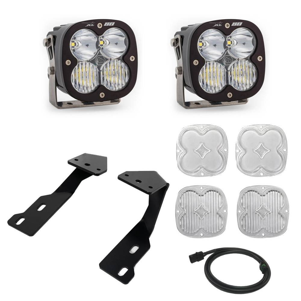 Image of Baja Designs XL80 LED A-Pillar Light Kit For 2019-2024 Mercedes-Benz Sprinter