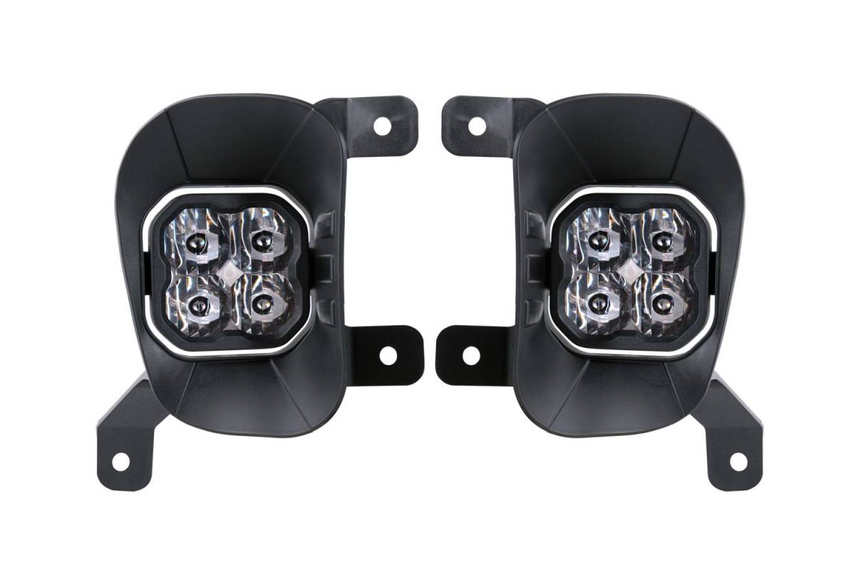 Image of Diode Dynamics SS3 LED Fog Light Kit - Yellow SAE Fog - Max - For 13-18 Ram 1500