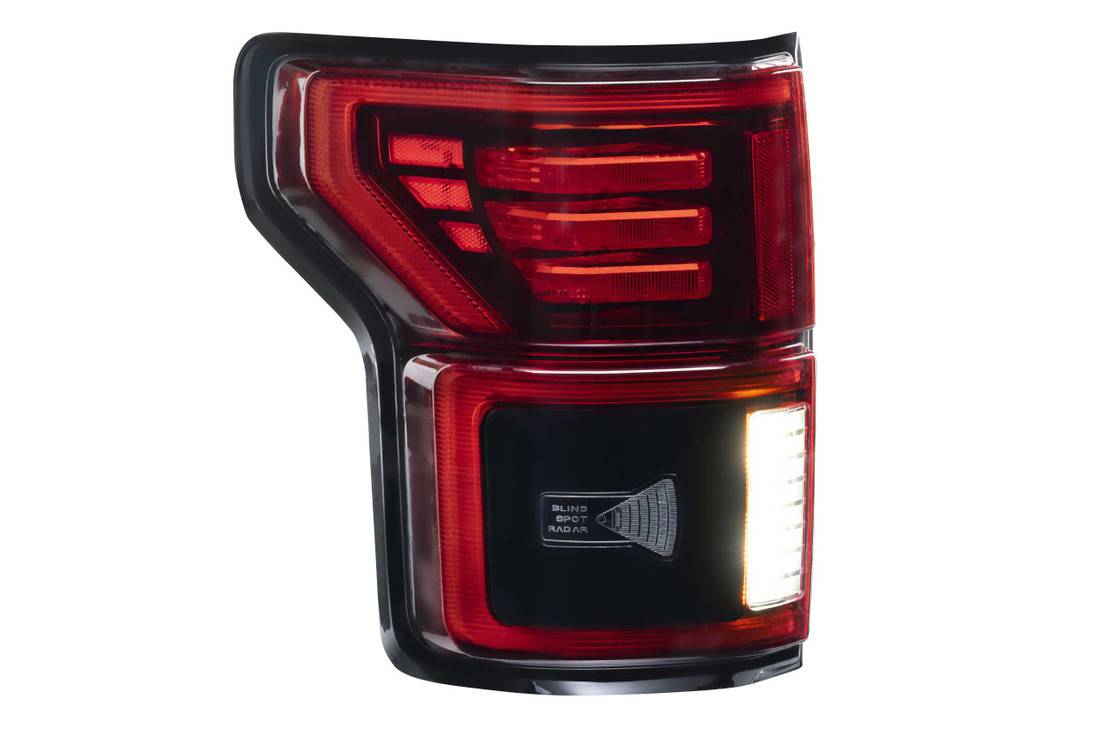 Image of Morimoto XB Powerful LED Tail Lights- OE Halogen with BLIS- Red - For 15-20 Ford