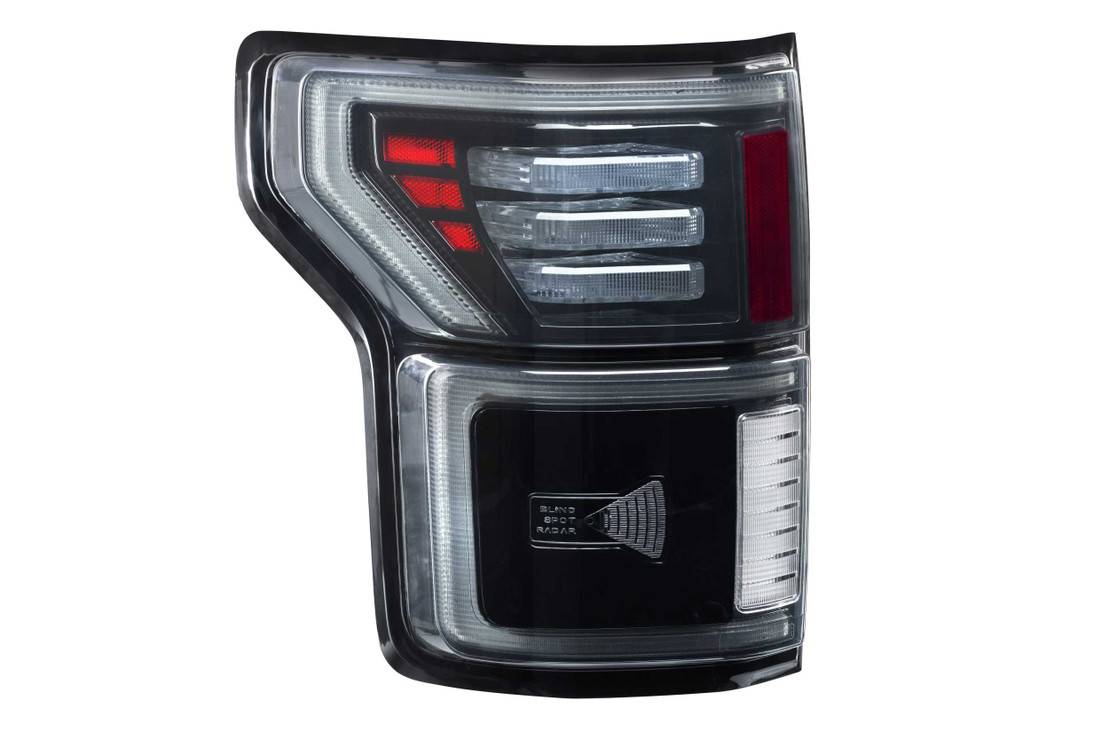Image of Morimoto XB Powerful LED Tail Lights - OE Halogen with BLIS - Smoked - For Ford