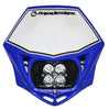 Image of Baja Designs Motorcycle Squadron Pro (A/C) Headlight Kit W/ Shell - Blue - Spot