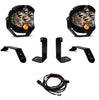 Image of Baja Designs LP6 Pro Bumper LED Light Kit For 2018-2024 Jeep Wrangler/Gladiator