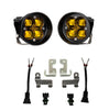 Image of Baja Designs Squadron-R SAE Amber Fog Light Kit For 14-21 Toyota Highlander/RAV4