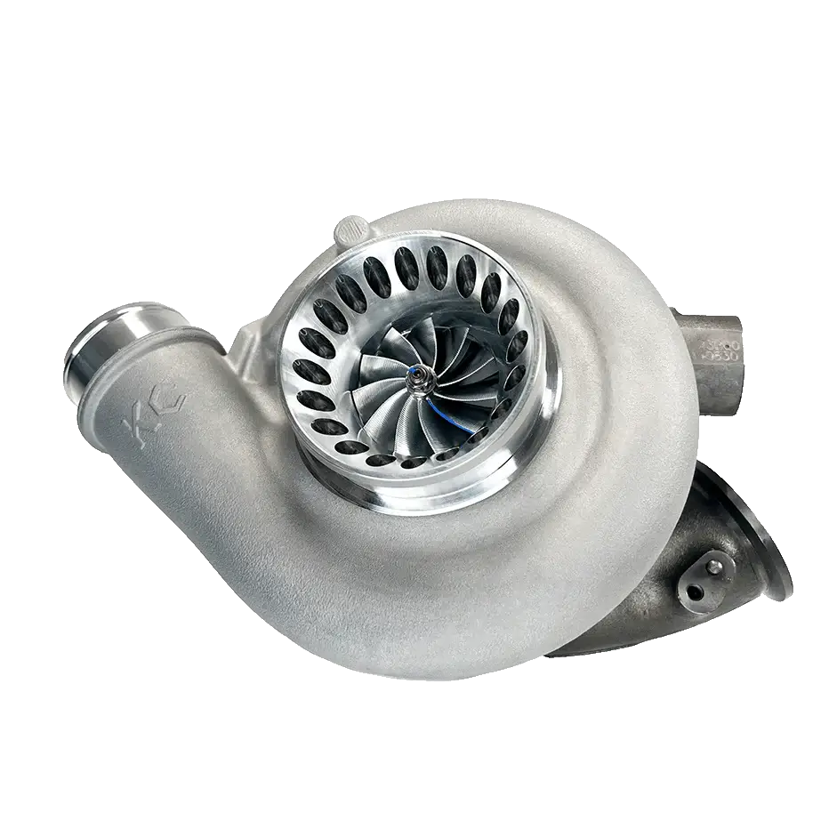 Image of KC Jetfire S3r Gen 2 Dual Ball Bearing Turbo For 2003-2007 Ford 6.0L Powerstroke