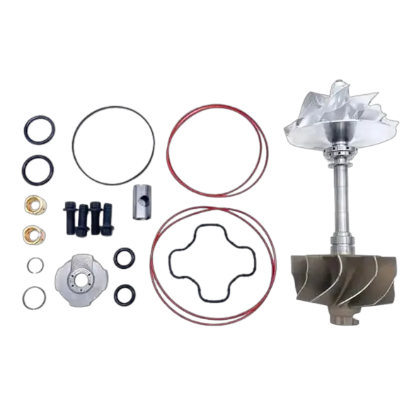 Image of KC Turbos Balanced Assembly DIY Turbo Kit For Early 99 Ford 7.3L Powerstroke