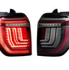 Image of Morimoto XB Led Tail Lights (GEN II) - 3D Light Blades - Smoked For 10-24 Toyota