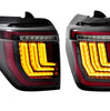 Image of Morimoto XB Led Tail Lights (GEN II) - 3D Light Blades - Smoked For 10-24 Toyota