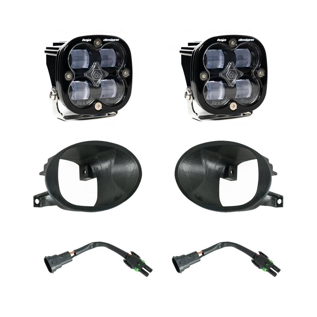 Image of Baja Designs Squadron SAE Clear Fog Light Kit For 19-24 Mercedes-Benz Sprinter