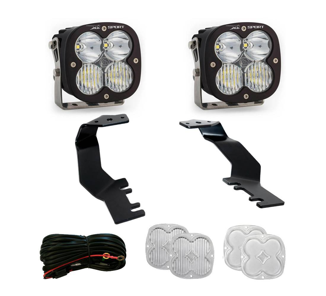 Image of Baja Designs XL Sport A-Pillar Light Kit For 2022-2024 Toyota Tundra/Sequoia