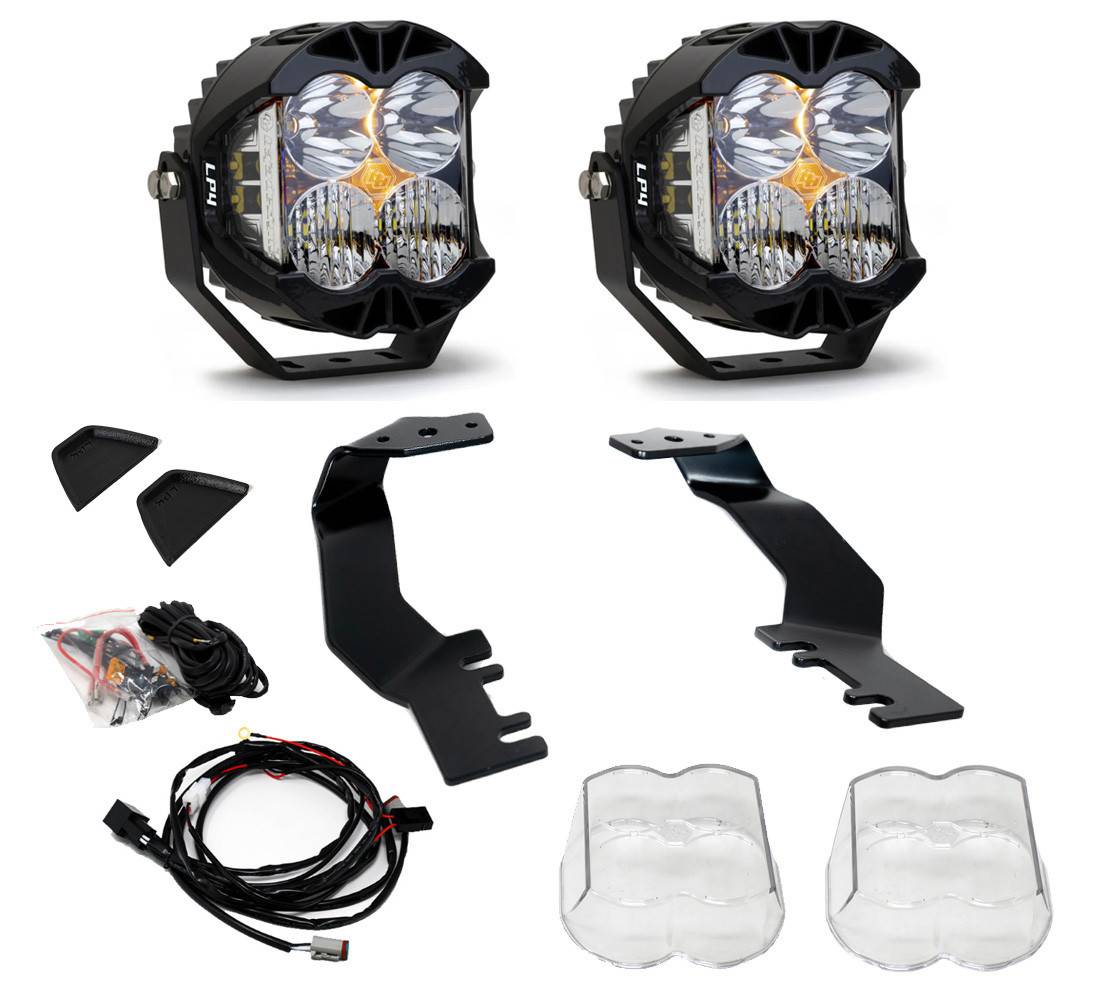 Image of Baja Designs LP4 Pro LED A-Pillar Light Kit For 2022-2024 Toyota Tundra/Sequoia