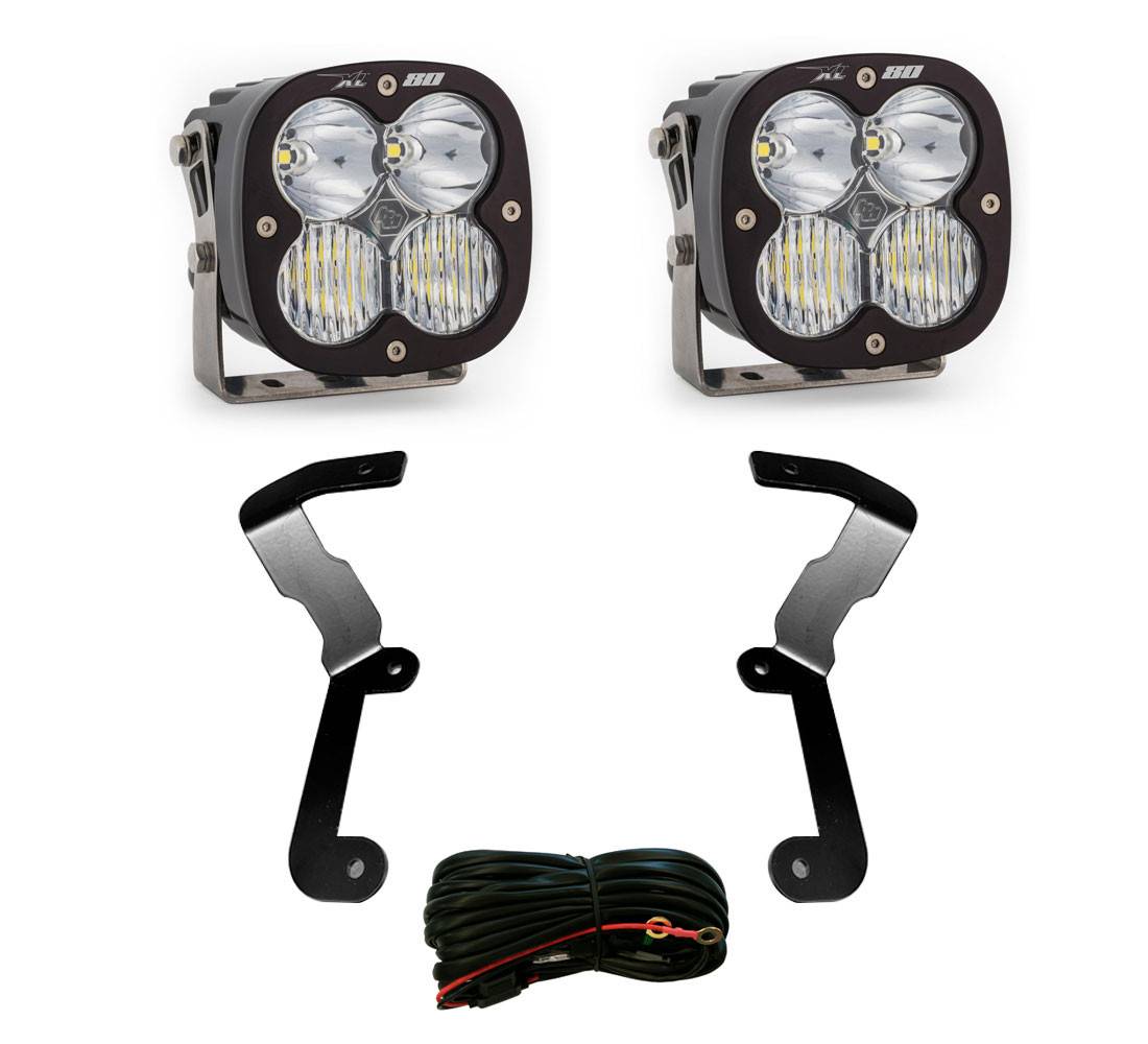 Image of Baja Designs XL80 LED A-Pillar Light Kit For 2019-2022 GMC Sierra 1500