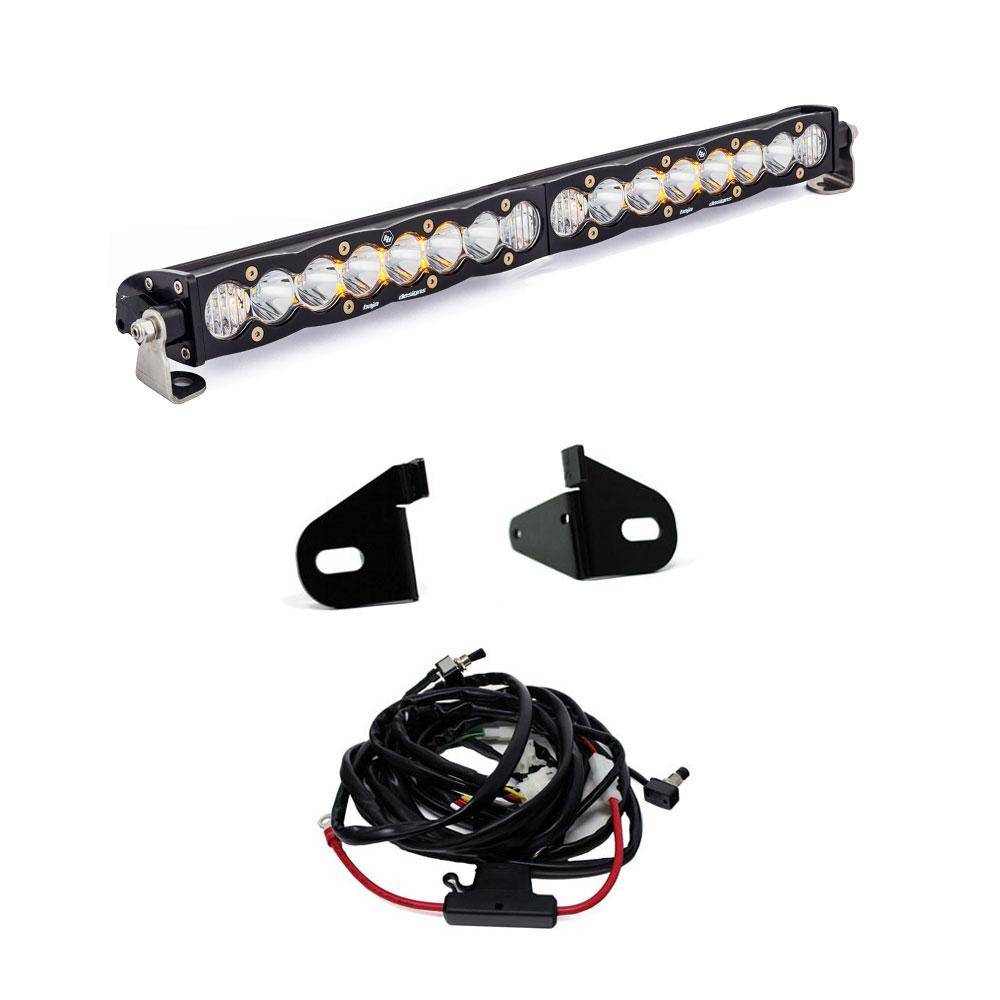 Image of Baja Designs S8 20 Inch Clear LED Grille Light Kit For 2019-2023 Ford Ranger
