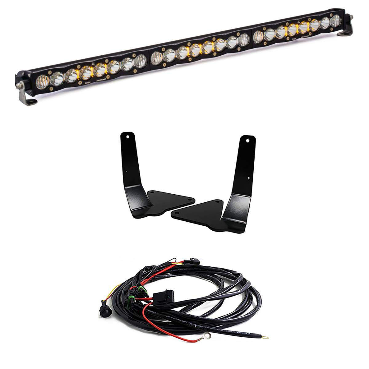 Image of Baja Designs S8 30" LED Grille Light Bar Kit For 15-18 Chevy/GMC Colorado/Canyon