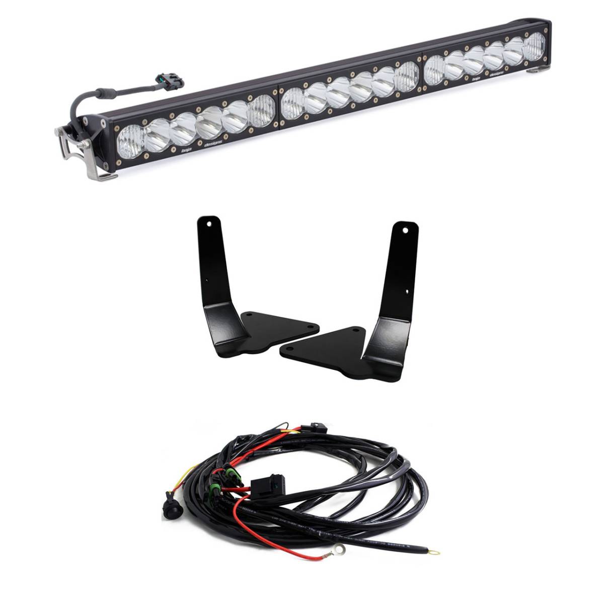 Image of Baja Designs OnX6+ 30" Grille Light Bar Kit For 15-18 Chevy/GMC Colorado/Canyon