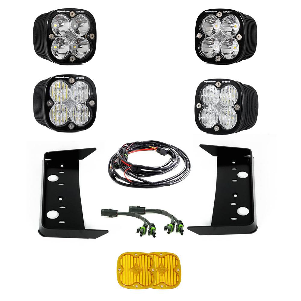 Image of Baja Designs Squadron Sport LED Vent Light Kit For 2022-2024 Toyota Tundra