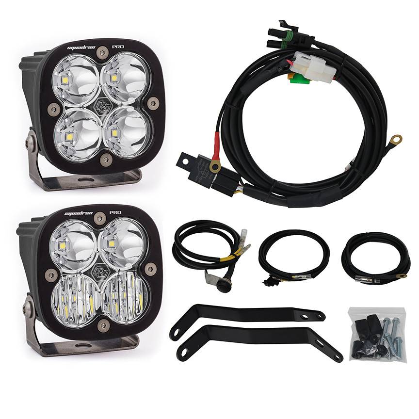 Image of Baja Designs Squadron Pro LED Headlight Kit For 2004-2012 BMW R1200GS